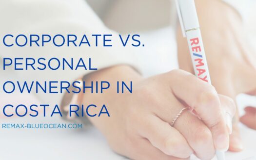 corporate vs personal ownership costa rica