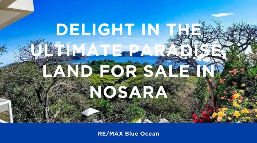 Delight in the Ultimate Paradise, Land for Sale in Nosara